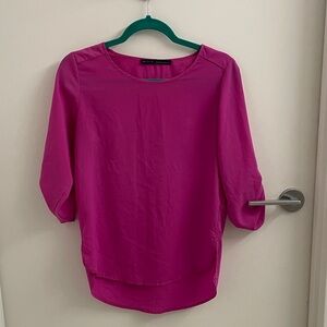 Zara Vibrant Pink Blouse